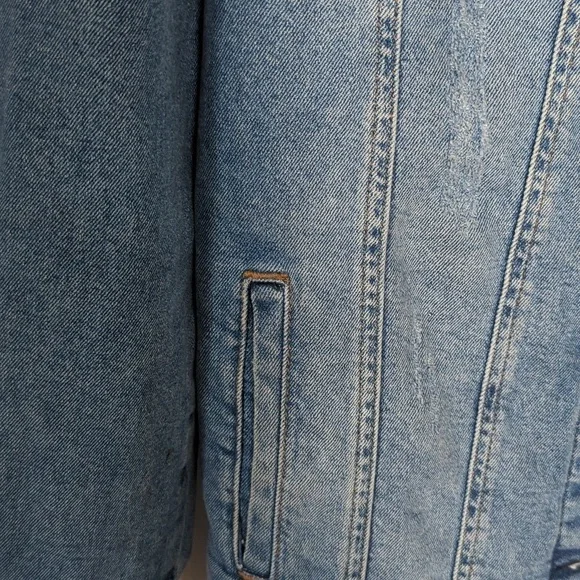 Mavi Light Blue Distressed Denim Jacket - Picture 8 of 10